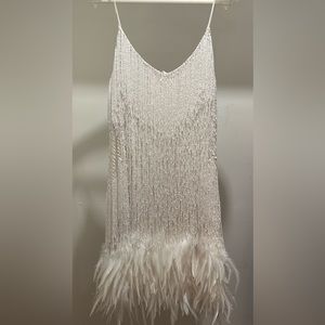 Nadine Merabi Lottie White Dress